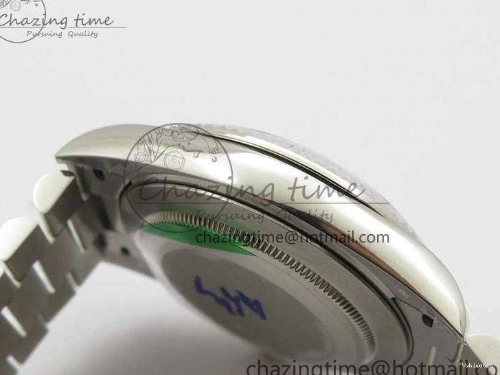 on SS SS Dial Day-Date Dial Green 904 New Markers Bracelet A2836 228239 Version BP 40mm President Stick 0313